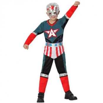 Disfraz de Superhéroe Infantil para Niño, Talla 2 (5-6 años)
