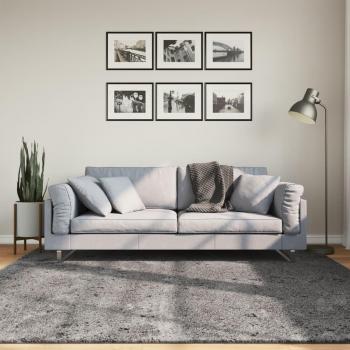 Alfombra de pelo corto suave lavable HUARTE 200x200 cm Color Antracita, Beige, Crema y más - Alfombra de área para Sala de Estar, Dormitorio, Habitación, Salón