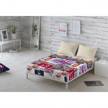 NATURALS Juego De Sábanas Britain Multicolor Cama 180