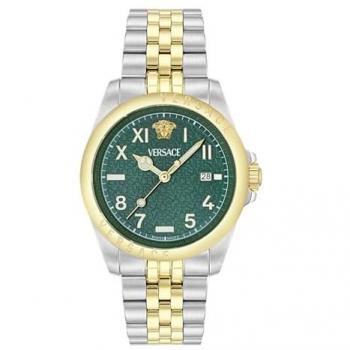 Versace Anteo Multicolor Men's Watch - Swiss Made, Stainless Steel, Sapphire Glass, Date Function