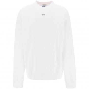 Off-White Logo Sweatshirt - White - Size L