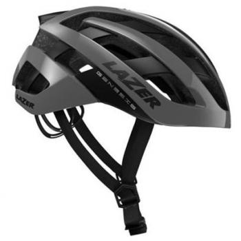 Casco de carretera Lazer Genesis Negro Adulto CE gris - L