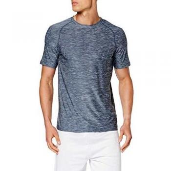 CMP T-Shirt Camiseta, Hombre, Edera Melange, 48