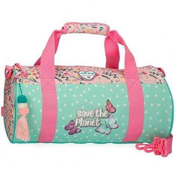 Movom Save The Planet Bolsa de Viaje Multicolor 41x21x21 cms Poliéster Reciclado 18.08L