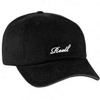 Gorra Snapback Unisex REELL Single Script Negra