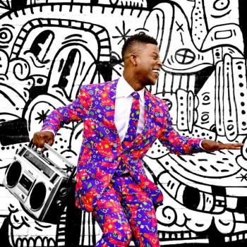 Fresh Prince Men's Suit Set - Complete Jacket, Pants, and Tie