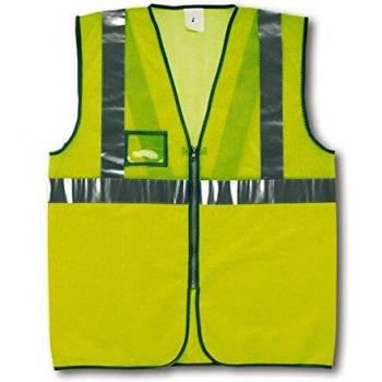 Marca 288-VFCYXL - Chaleco cierre con cremallera fluorescente talla xl amarillo