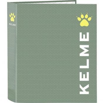 Carpeta Safta Folio Kelme Iceberg 4 Anillas Lomo Ancho 270x330x60 mm Cartón