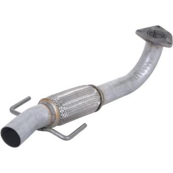 Tubo de escape 4MAX con código 0219-01-04806 y 0219-01-04806P, fabricado en acero inoxidable, diseñado para mejorar el rendimiento del motor, compatible con múltiples modelos de motocicletas,