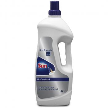 Sun 100891612 Lavavajillas Manual Detergente Líquido para El Lavado Manual de La Vajilla, 2L
