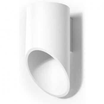 Aplique de pared PENNE 20 blanco G9 LEDBOX de aluminio con iluminación interior LED