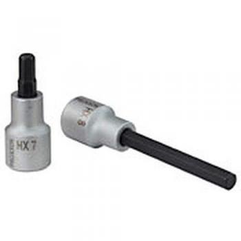 Proxxon 23 484 Vaso y Punta Hexagonales de 1/2, Tamaño HX 5mm, Longitud Total 100mm