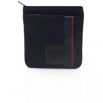 Cerruti 1881 Blue Polyester Crossbody Messenger Bag