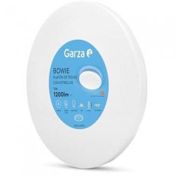Plafón LED Efecto Estrellado 12W 1200 lm Luz Neutra 4000k Redondo Blanco 230 x 65 mm