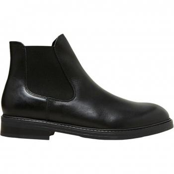 Botas Chelsea de cuero Selected Blake en color negro