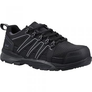 Helly Hansen Manchester Low S3 Unisex Safety Trainers - Black/Grey, UK Size 10.5