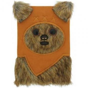 Cuaderno A5 Marrón Peludo Ewok de Star Wars