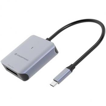 Lector de Tarjetas Conceptronic BIAN08G USB 3.2 Gen 2 Tipo C CFexpress 2.0 Gris