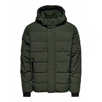 Plumífero con capucha Only & Sons Cayson para hombres - M