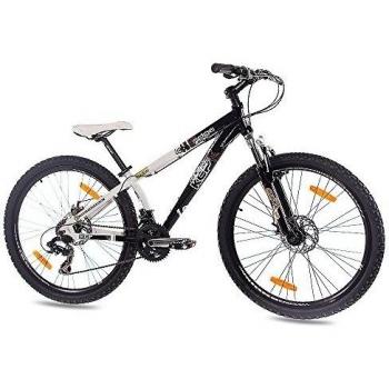 26 DIRT BIKE MOUNTAIN BIKE EDGE ALLOY 21 speed Shimano white black -