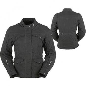 Furygan Chaqueta Moto Impermeable Para Mujer Zeno Negro