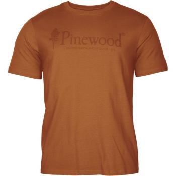 Pinewood Outdoor Life Burned Orange XL Men's T-Shirt