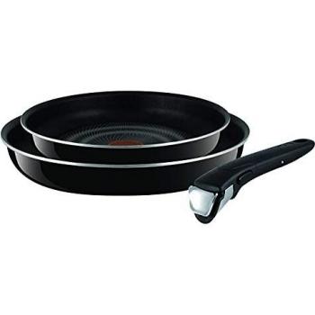 Set de Sartenes Tefal Ingenio Elegance 2 Piezas Antiadherente Ø22/26 cm con Mango Extraíble