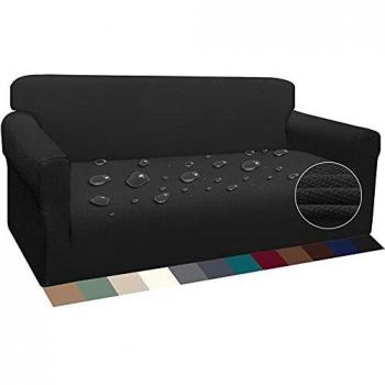 Luxurlife Funda de Sofá Súper Gruesa Fundas para Sofá Impermeables 4 Plazas Protector de Sofá Antideslizante