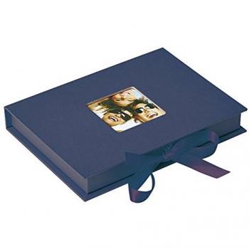 Walther FB-112-L Caja de fotos Fun para 70 fotos en el formato 13x 18 cm, azul