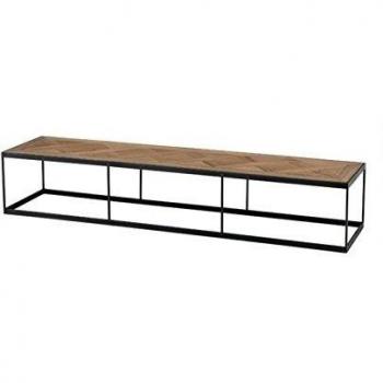 Casa Padrino Art Deco Luxury Coffee Table Zinc - Living Room Coffee Table - Hotel Table Furniture