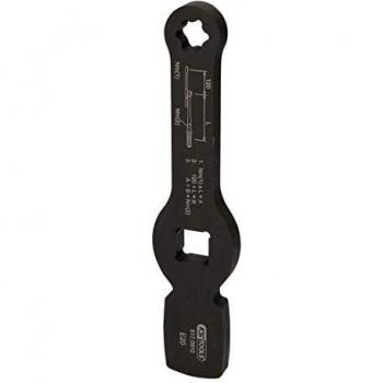 Llave de impacto Torx-E de 3/4 con 2 superficies de impacto, E20 - KS Tools 517.0910