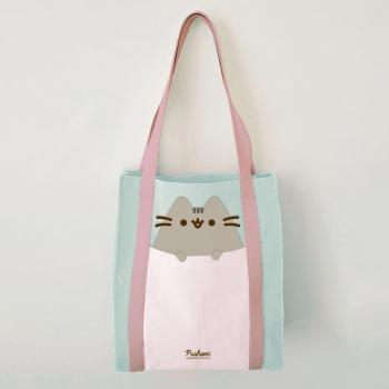 Bolso de Tela Premium Pusheen Multicolor