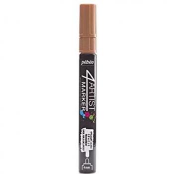 Marcador 4Artist de Pebeo 4mm - Color Cobre, a base de aceite