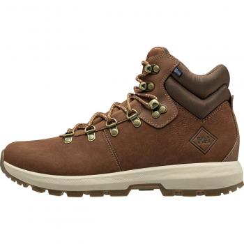Botas Helly Hansen Coastal Hiker marrón - Talla 41, impermeables, con suela de goma antideslizante, diseño ligero y transpirable, ideales para senderismo y actividades al aire libre