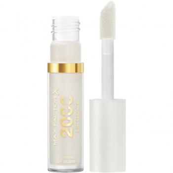 Max Factor 2000 Calorie Plumping Lip Gloss shade 000 Melting Ice 4.4 ml, Full Shine Lip Gloss, Nourishing with Hyaluronic Acid & Squalane, Instant Plump, Non-Sticky, Vanilla-Milk
