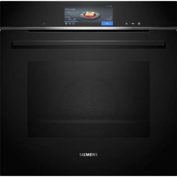 Horno de Vapor Siemens iQ700 HS758G3B1, 60x60 cm, 71 litros, Hydrolyse, Conectividad WLAN, EcoClean Plus, Telescopio opcional