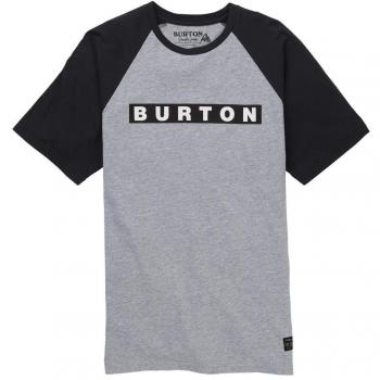 Burton Vault Camisetas, Hombre, Gray Heather, M