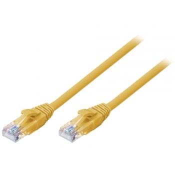 LINDY 7.5m Cat.6 U/UTP Network Cable, Yellow