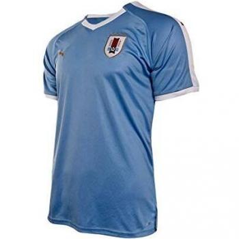 PUMA Uruguay Primera Equipación 2019-2020, Camiseta, Silver Lake Blue, Talla S