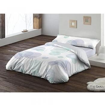 Pierre Cardin Juego nórdico para Cama de 150 cm Modelo Scratch. Compuesto por 3 Piezas: Funda nórdica y 2 Fundas de Almohada.