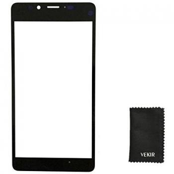 Negro Lumia 950 Cubierta de Vidrio reemplazo Compatible con Microsoft Lumia 950