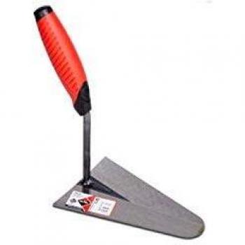 Paleta Catalana Rubi PFP22-180 de 180mm con Mango Ergonómico Rubiflex, Gris