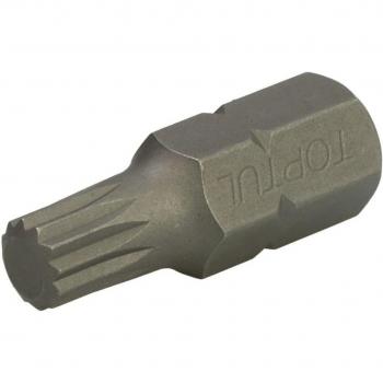 Punta de destornillador hexagonal TORX TOPTUL 10 mm M8, 12-kant, Punta de atornillar TOPTUL FSFA1208