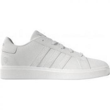 adidas Grand Court 2.0 Kids Lifestyle Sneakers - White, Sustainable and Casual