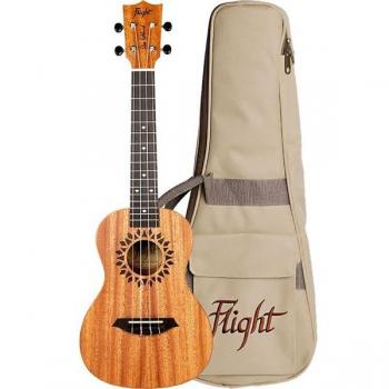 Flight Elise Ecklund Signature Concert Ukulele Natural