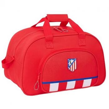Bolsa de Deporte Atlético de Madrid, 40x23x24 cm, cómoda y versátil, ideal para niños de diferentes edades, calidad y resistencia, color rojo