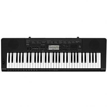 Casio CTK-3500 - Teclado digital, 61 teclas sensibles, estilo piano, Negro