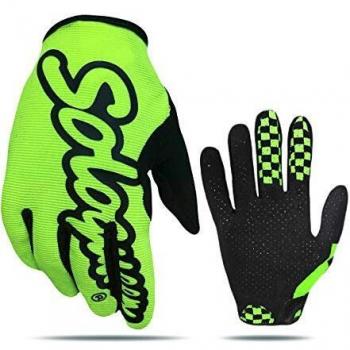 SOLO QUEEN Guantes de Volante Gaming y Moto y Bicicleta y ATV para Verano Una Sola Capa Ciclismo Adulto Unisexo Coloreado Antideslizante