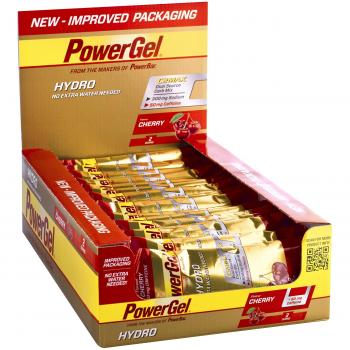 Powerbar Power gel Hydro x 24 Gels - Caffeinated Cherry