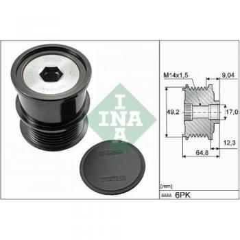 Alternador INA Rueda Libre Generador 535 0284 10